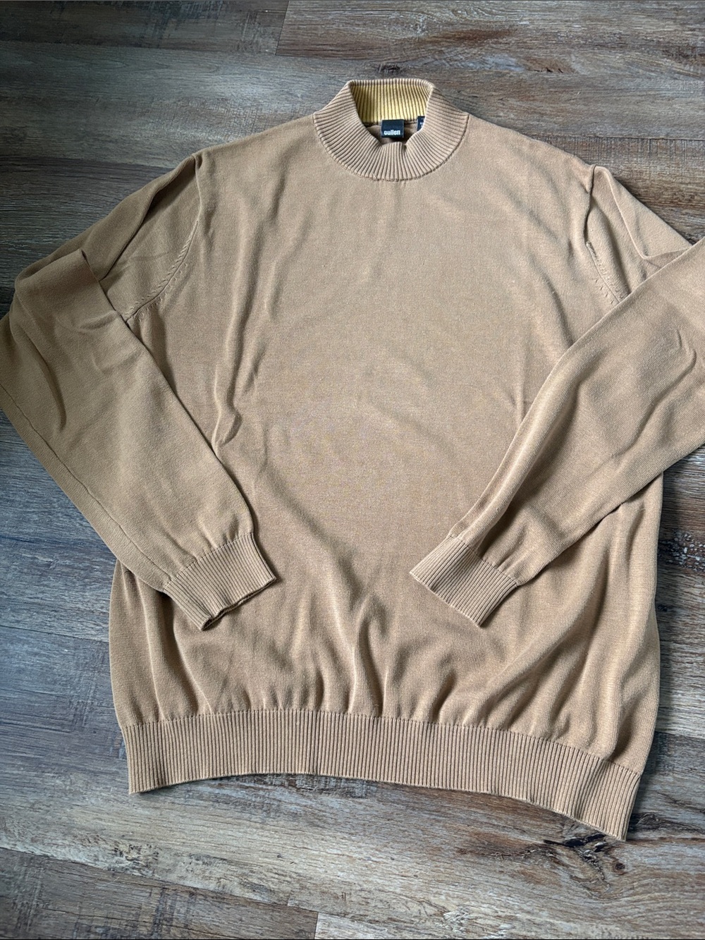 Classic Men's Camel Crewneck Sweater